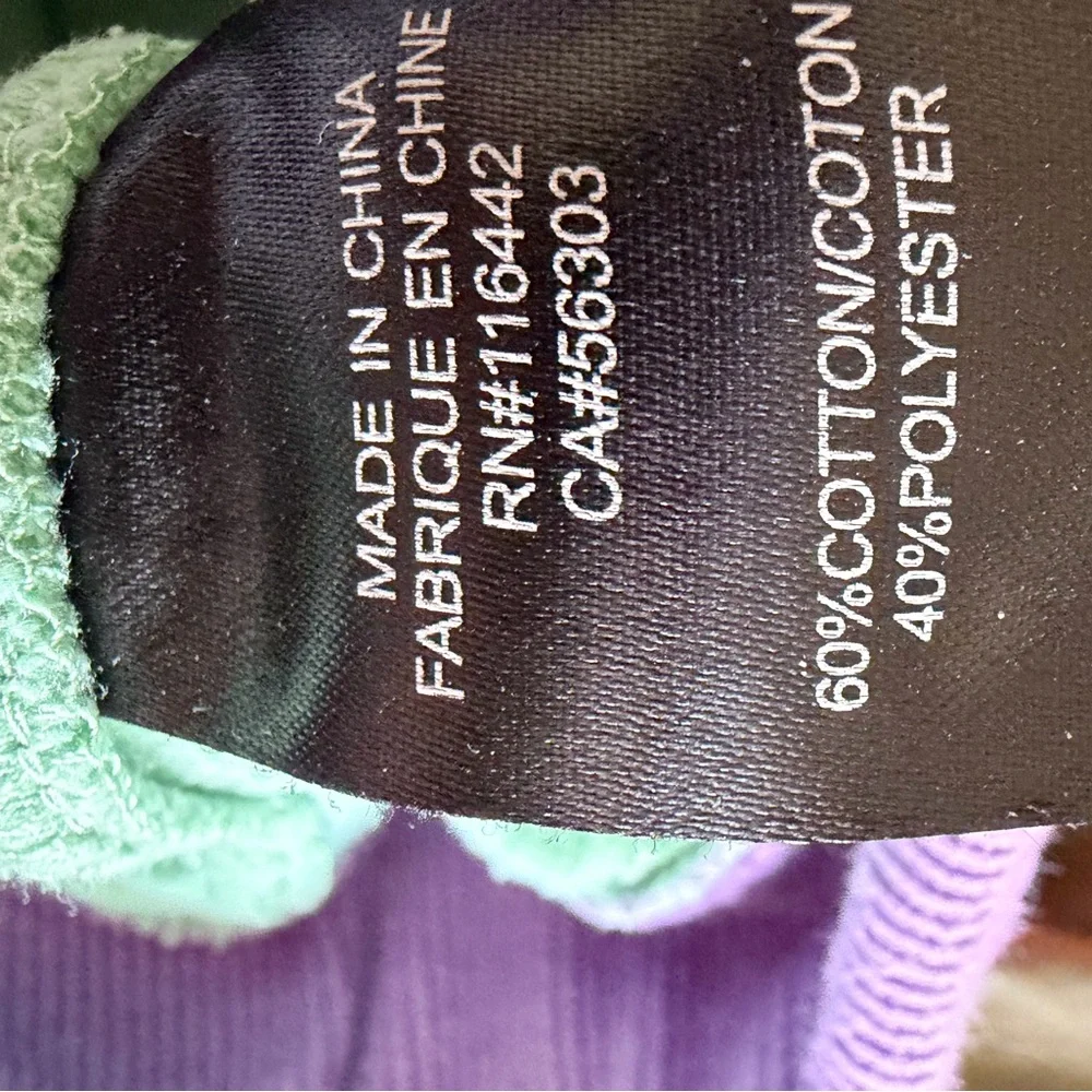 Empyre Pink, Green, and Purple Cargo Joggers
